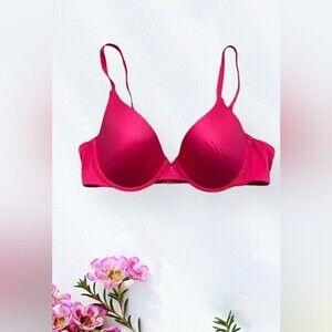 Maidenform Self Expressions Push Up Red Bra Size 36B